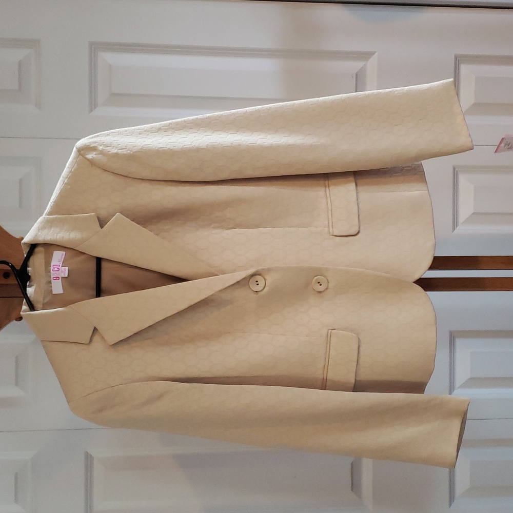9&CO mustard/yellow jacket size 10